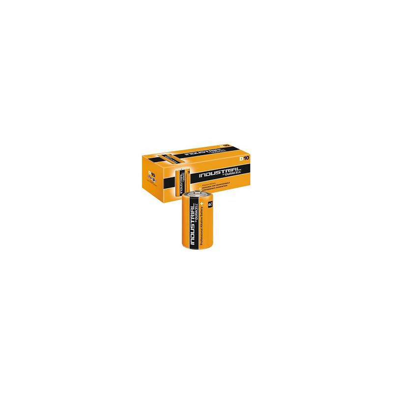 INDUSTRIAL/DURACELL LR20 - D Professionnel - Boite de 10