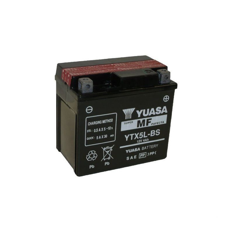 YUASA Batterie Moto 12V – 5Ah - YTX5LBS 