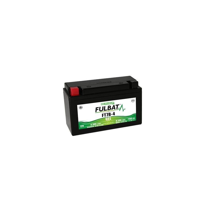 Batterie moto FT7B-4 FULBAT GEL - 12V - 6.8Ah