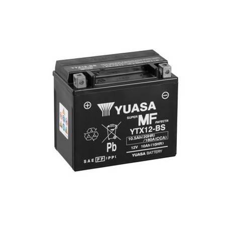 YUASA Batterie Moto 12V – 10Ah - YTX12BS