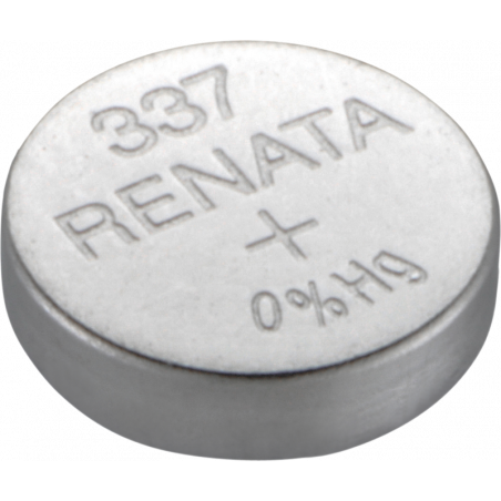 Lot de 10 Cartes de 10 piles - Oxyde d'argent 1,55V SR66SW - Renata -