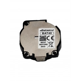 Pile Alarme BATSECUR BAT40 - Compatible DAITEM/ LOGISTY  - Lithium 3V