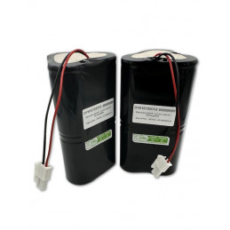 Kit de 2 x NiCd Yupower D HT - 6S1P - 7,2V 4,5Ah - T15 - Gaine + Connecteur