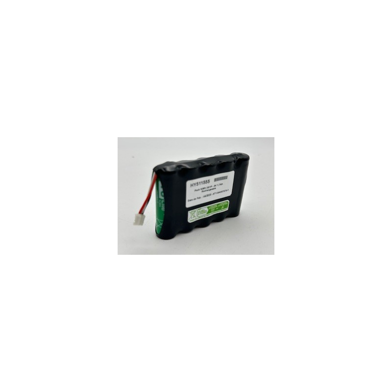 Pack NiMh Yupower AA - 5S1P - 6V 1,7Ah - T1 + connecteur