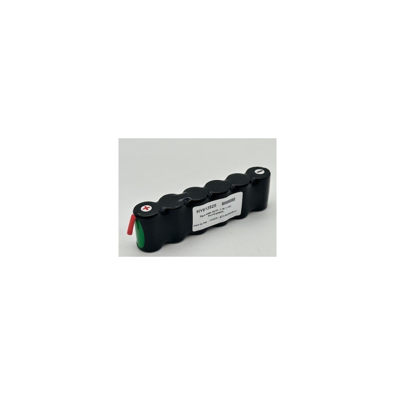 Pack NiMh Yupower 2/3A - 6S1P - 7,2V 1,1Ah + connecteur