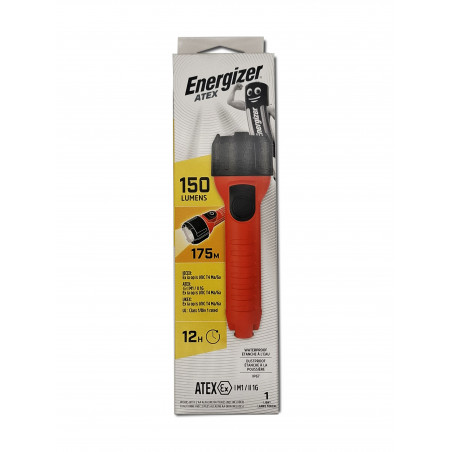 Lampe torche LED 2AA - marque ENERGIZER - Conforme aux normes ATEX.