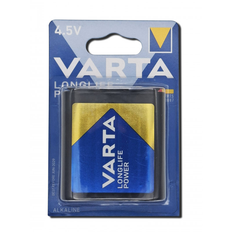 Pile VARTA 3LR12 - Alcaline - High Energy - 4.5V