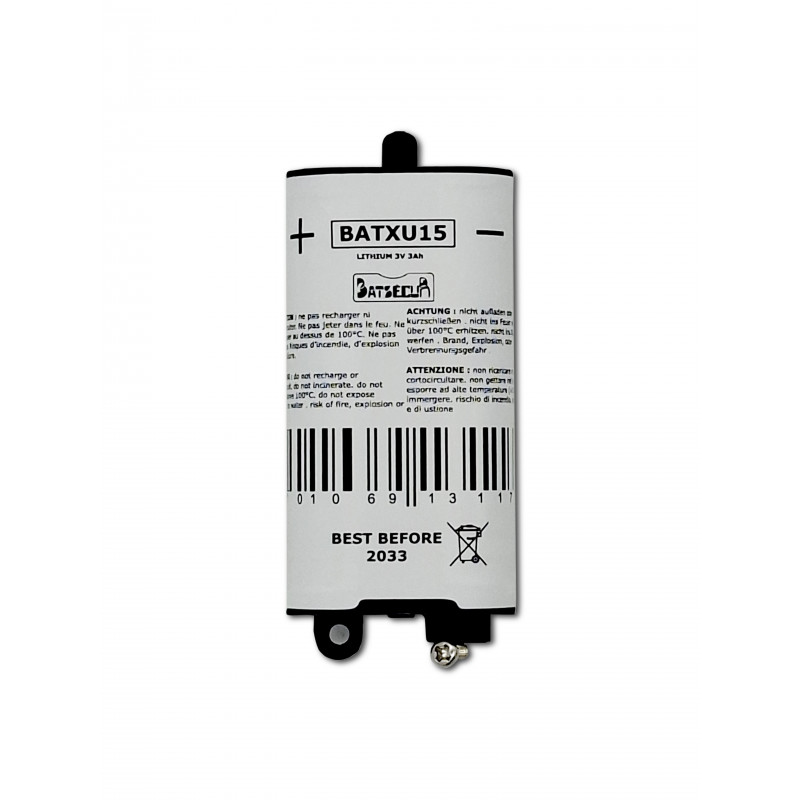 Batterie Compatible - Alarme Daitem - Lithium - 3V 3Ah - RXU15X